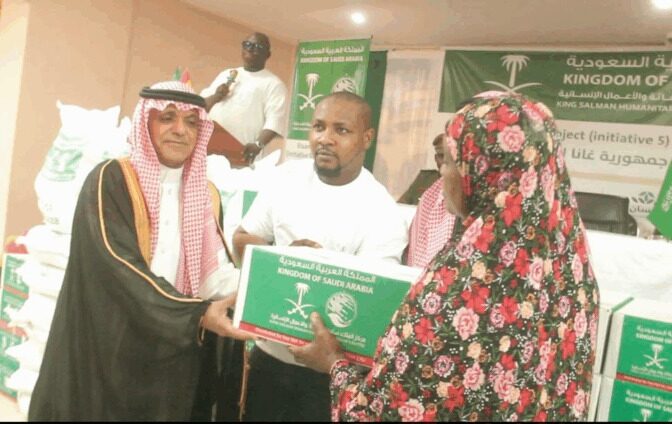 Over 7,000 Muslims benefit from KSrelief food basket initiative in Ghana